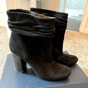 Kristin Cavallari for Chinese Laundry black suede booties